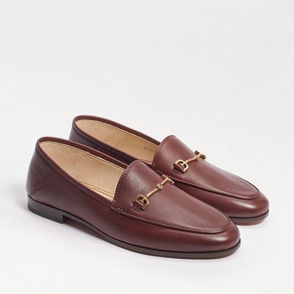 🆕 Sam Edelman Loraine Bit Loafer in Terazzo Brown Leather - Picture 3 of 16